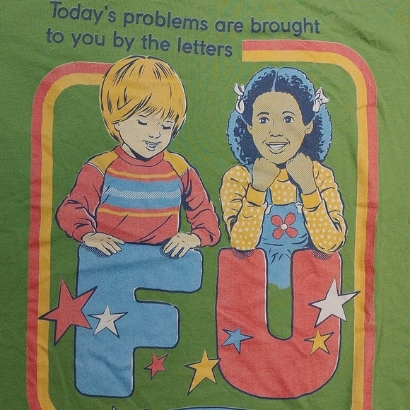 Today's problems men's medium sized t shirt - Picture 2 of 7